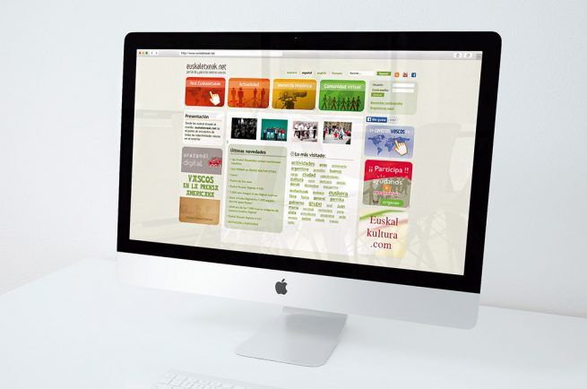 Imagen del sitio web de EuskalEtxeak