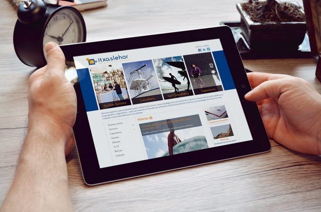 Imagen del Sitio web de Itxaslehor